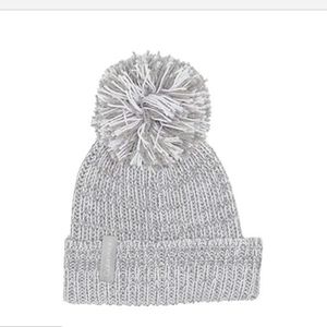 Calvin Klein Chunky Marled Pom Beanie